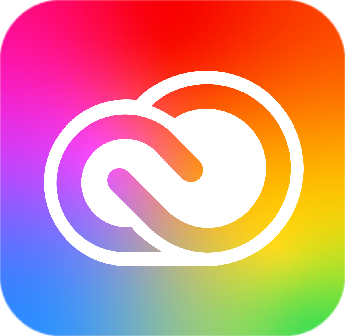 colorful Adobe creative cloud logo