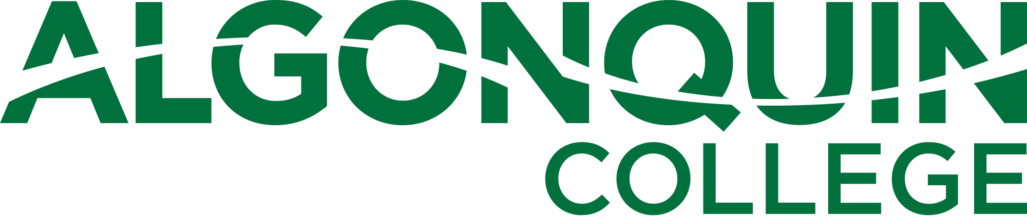 green algonquin college logo